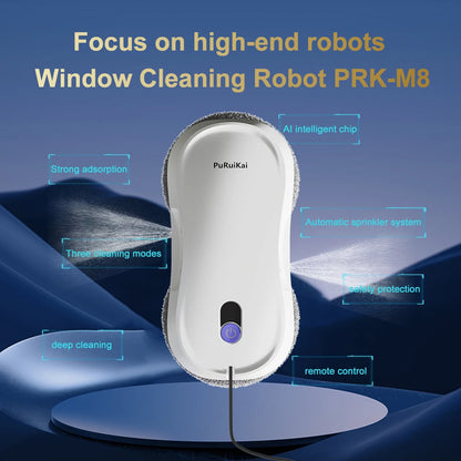 Robot lave-vitre Vitralizen M8 fonctionnalités